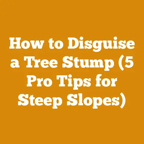 How to Disguise a Tree Stump (5 Pro Tips for Steep Slopes)
