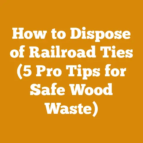 How to Dispose of Railroad Ties (5 Pro Tips for Safe Wood Waste)