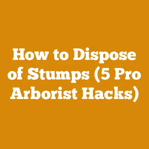 How to Dispose of Stumps (5 Pro Arborist Hacks)