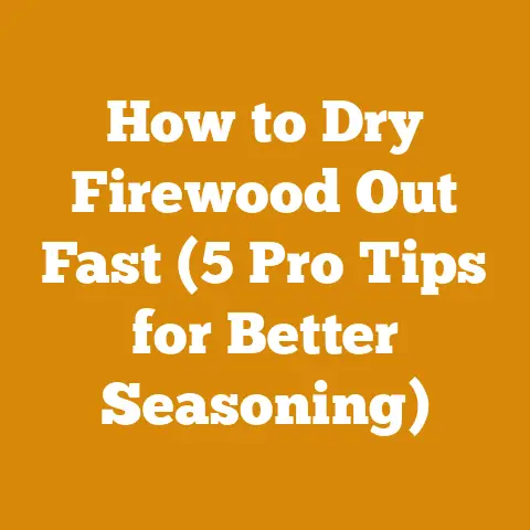 How to Dry Firewood Out Fast (5 Pro Tips for Better Seasoning)