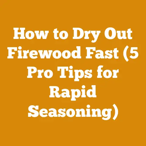How to Dry Out Firewood Fast (5 Pro Tips for Rapid Seasoning)