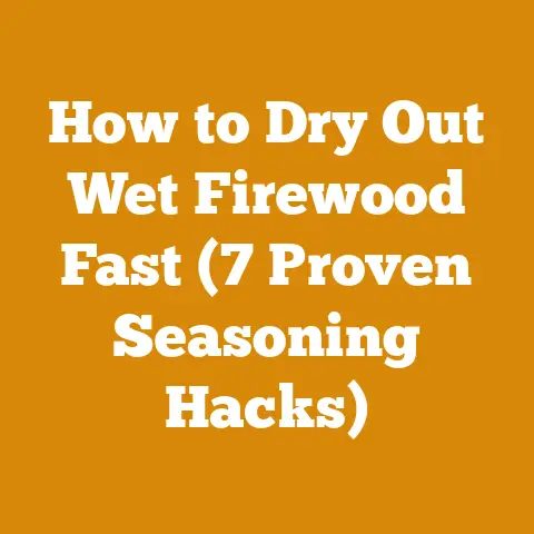 How to Dry Out Wet Firewood Fast (7 Proven Seasoning Hacks)