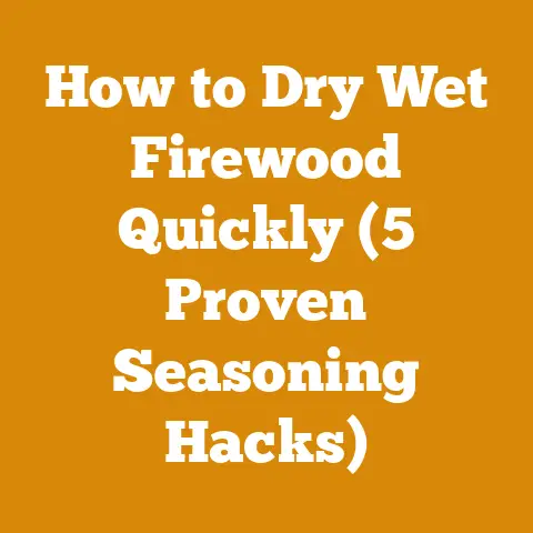 How to Dry Wet Firewood Quickly (5 Proven Seasoning Hacks)