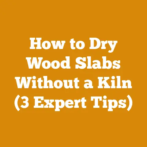 How to Dry Wood Slabs Without a Kiln (3 Expert Tips)