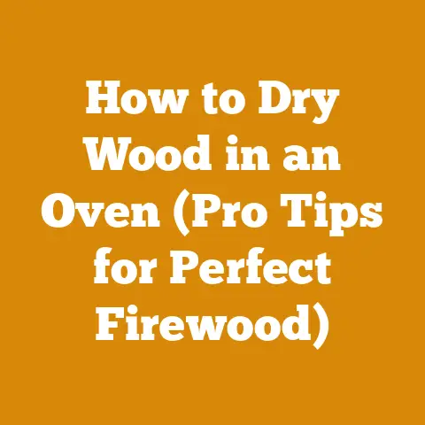 How to Dry Wood in an Oven (Pro Tips for Perfect Firewood)