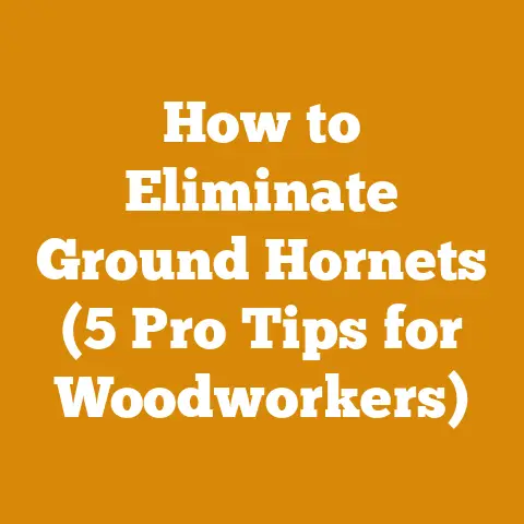 How to Eliminate Ground Hornets (5 Pro Tips for Woodworkers)