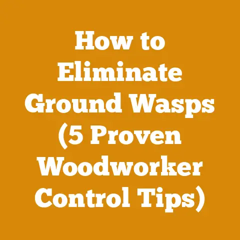 How to Eliminate Ground Wasps (5 Proven Woodworker Control Tips)
