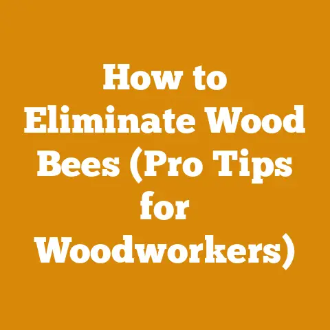How to Eliminate Wood Bees (Pro Tips for Woodworkers)