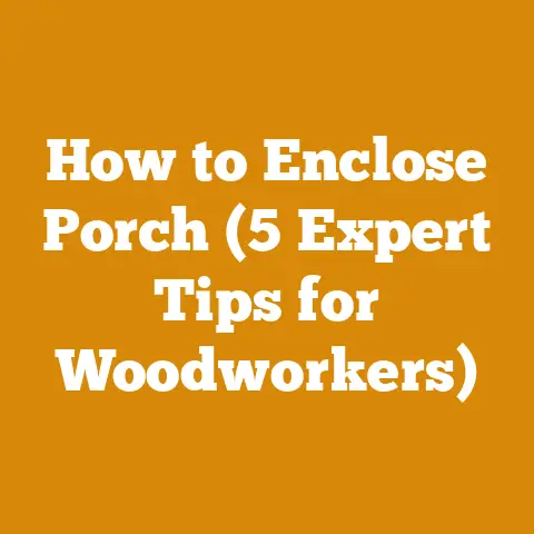 How to Enclose Porch (5 Expert Tips for Woodworkers)