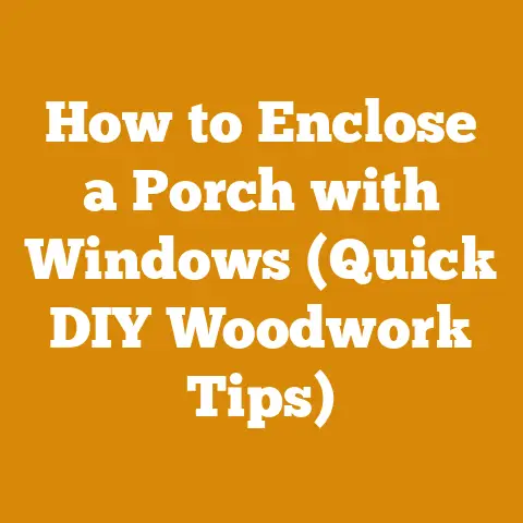 How to Enclose a Porch with Windows (Quick DIY Woodwork Tips)