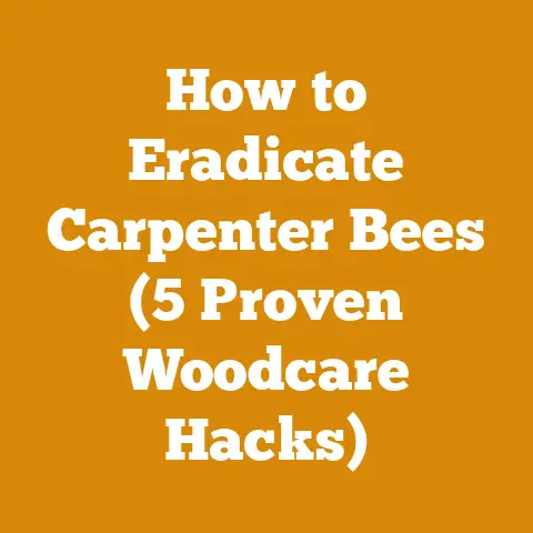 How to Eradicate Carpenter Bees (5 Proven Woodcare Hacks)