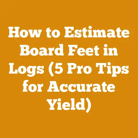 How to Estimate Board Feet in Logs (5 Pro Tips for Accurate Yield)