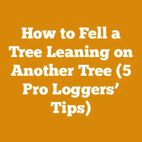 How to Fell a Tree Leaning on Another Tree (5 Pro Loggers’ Tips)