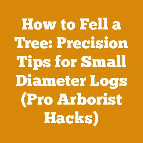 How to Fell a Tree: Precision Tips for Small Diameter Logs (Pro Arborist Hacks)