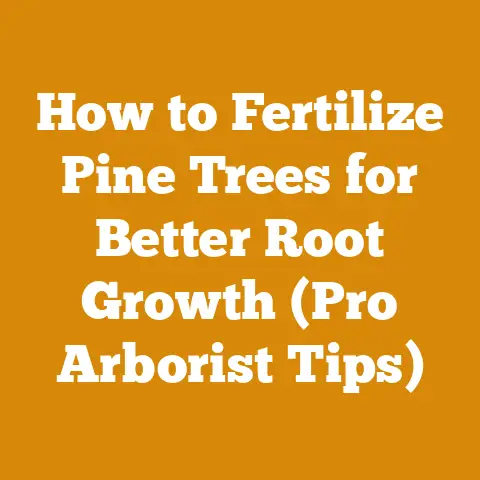 How to Fertilize Pine Trees for Better Root Growth (Pro Arborist Tips)