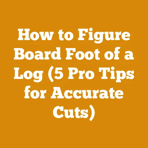 How to Figure Board Foot of a Log (5 Pro Tips for Accurate Cuts)
