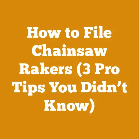 How to File Chainsaw Rakers (3 Pro Tips You Didn’t Know)