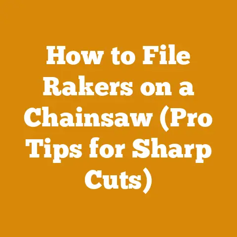 How to File Rakers on a Chainsaw (Pro Tips for Sharp Cuts)