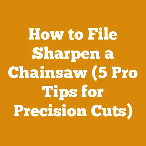 How to File Sharpen a Chainsaw (5 Pro Tips for Precision Cuts)