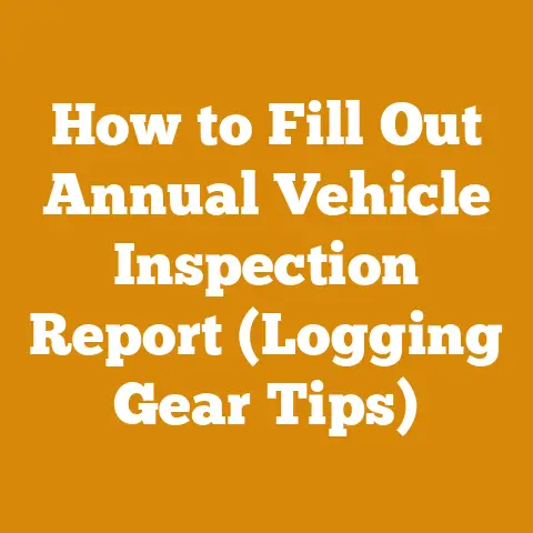 How to Fill Out Annual Vehicle Inspection Report (Logging Gear Tips)