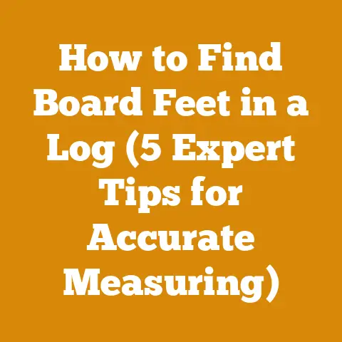 How to Find Board Feet in a Log (5 Expert Tips for Accurate Measuring)