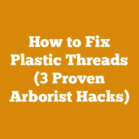 How to Fix Plastic Threads (3 Proven Arborist Hacks)