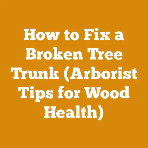 How to Fix a Broken Tree Trunk (Arborist Tips for Wood Health)