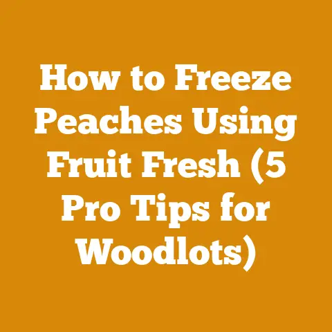 How to Freeze Peaches Using Fruit Fresh (5 Pro Tips for Woodlots)