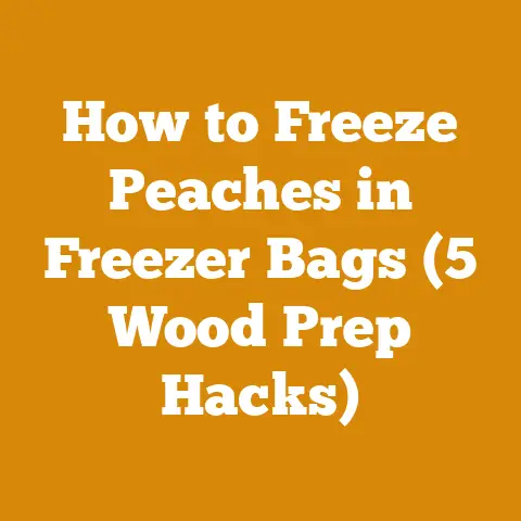 How to Freeze Peaches in Freezer Bags (5 Wood Prep Hacks)