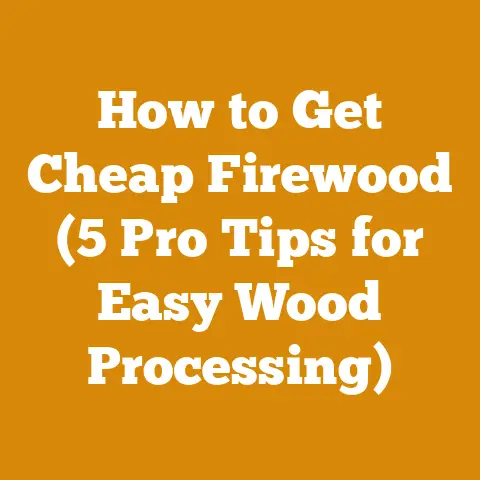 How to Get Cheap Firewood (5 Pro Tips for Easy Wood Processing)