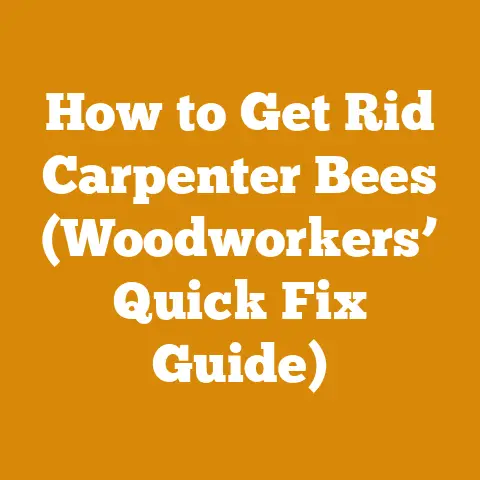How to Get Rid Carpenter Bees (Woodworkers’ Quick Fix Guide)