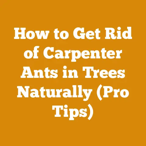 How to Get Rid of Carpenter Ants in Trees Naturally (Pro Tips)