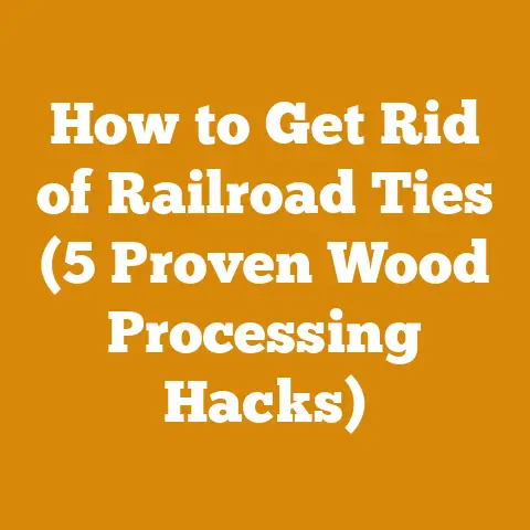 How to Get Rid of Railroad Ties (5 Proven Wood Processing Hacks)
