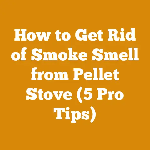 How to Get Rid of Smoke Smell from Pellet Stove (5 Pro Tips)