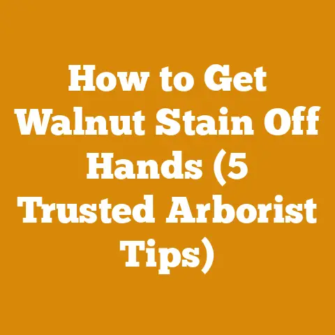 How to Get Walnut Stain Off Hands (5 Trusted Arborist Tips)