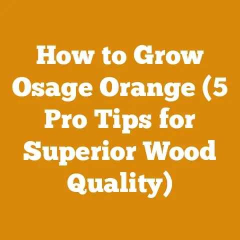 How to Grow Osage Orange (5 Pro Tips for Superior Wood Quality)