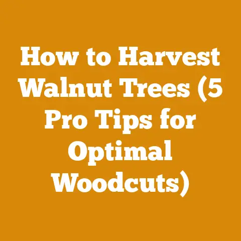 How to Harvest Walnut Trees (5 Pro Tips for Optimal Woodcuts)