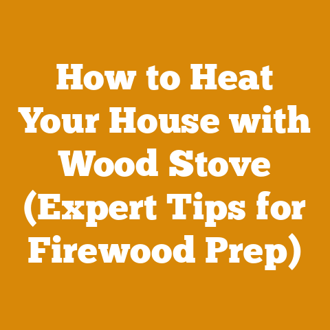 How to Heat Your House with Wood Stove (Expert Tips for Firewood Prep)