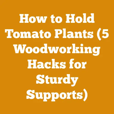 How to Hold Tomato Plants (5 Woodworking Hacks for Sturdy Supports)