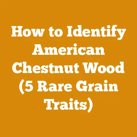 How to Identify American Chestnut Wood (5 Rare Grain Traits)