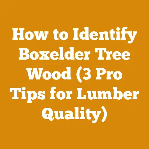 How to Identify Boxelder Tree Wood (3 Pro Tips for Lumber Quality)