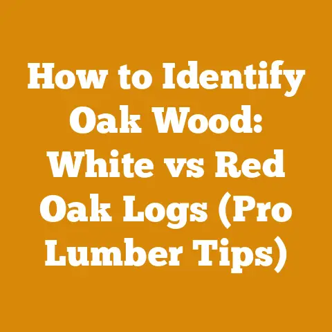 How to Identify Oak Wood: White vs Red Oak Logs (Pro Lumber Tips)