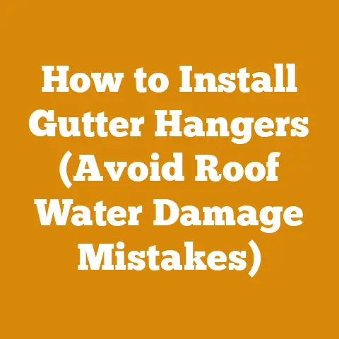 How to Install Gutter Hangers (Avoid Roof Water Damage Mistakes)