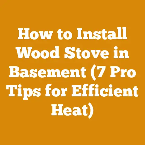 How to Install Wood Stove in Basement (7 Pro Tips for Efficient Heat)