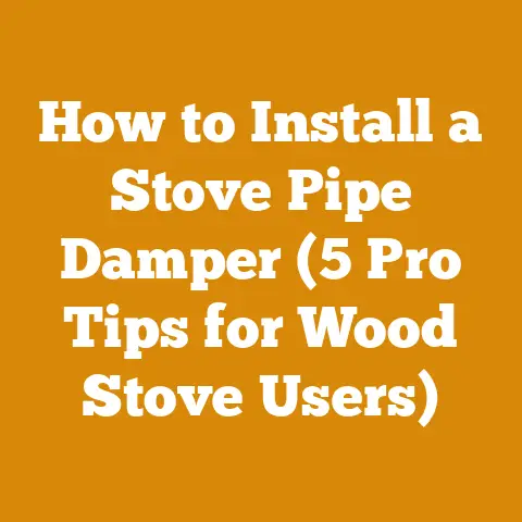 How to Install a Stove Pipe Damper (5 Pro Tips for Wood Stove Users)