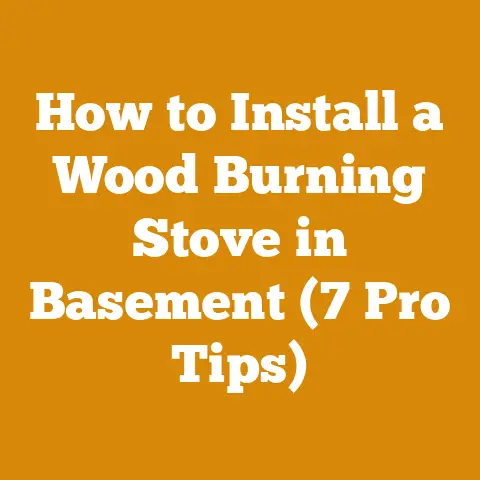 How to Install a Wood Burning Stove in Basement (7 Pro Tips)