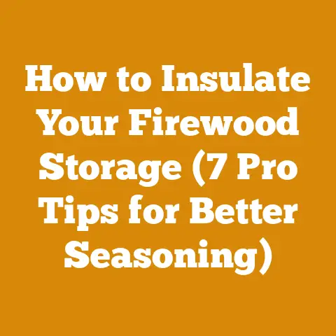 How to Insulate Your Firewood Storage (7 Pro Tips for Better Seasoning)