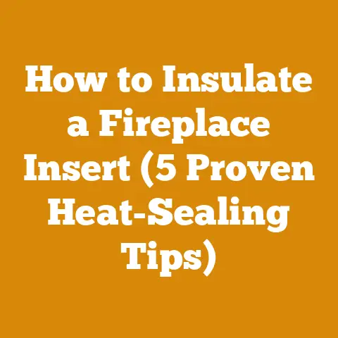 How to Insulate a Fireplace Insert (5 Proven Heat-Sealing Tips)