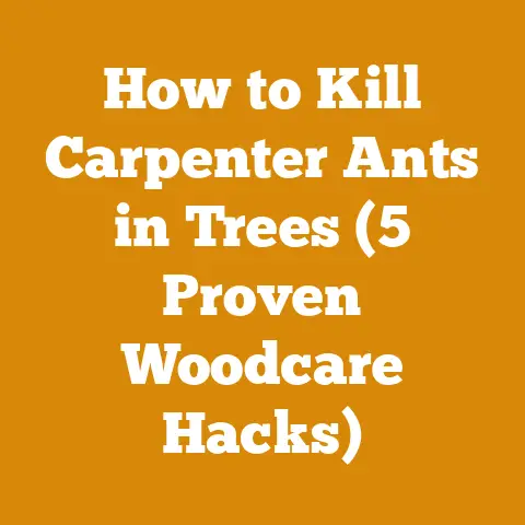 How to Kill Carpenter Ants in Trees (5 Proven Woodcare Hacks)