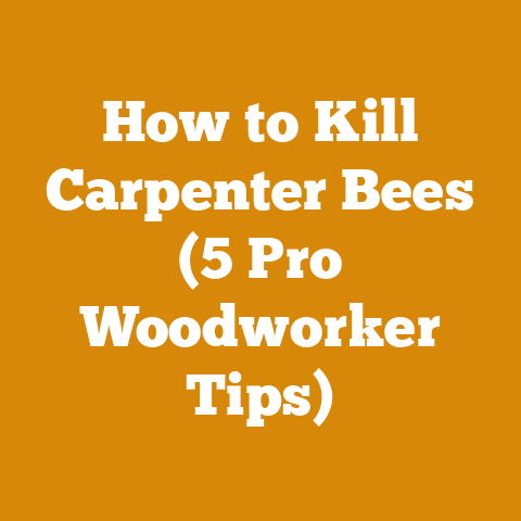 How to Kill Carpenter Bees (5 Pro Woodworker Tips)